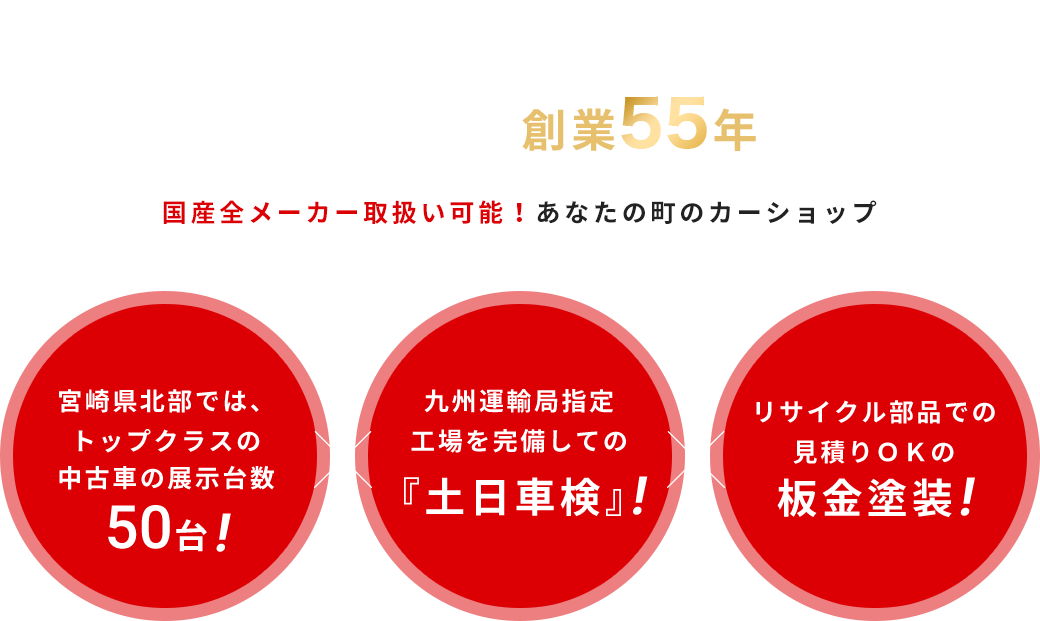 地域の皆様に愛されて、おかげ様で